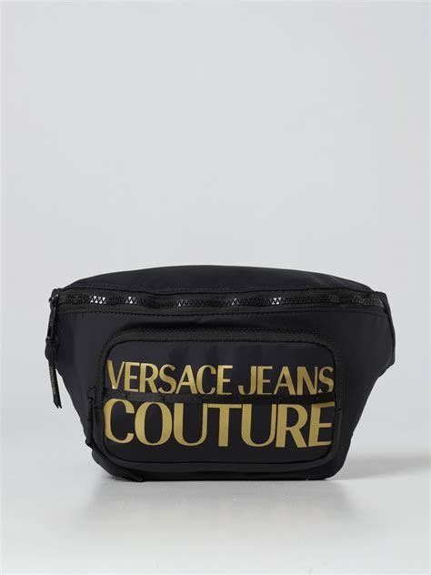 versace marsupio uomo|Marsupio Versace in nylon jacquard .